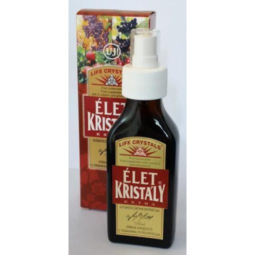 Életkristály extra gyümölcskoncentr.zöld tea kiv. 100ml