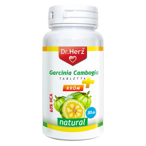 Dr Herz Garcinia Cambogia tabletta + Króm 30x