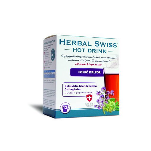 Herbal Swiss Hot drink forró italpor C-vitaminnal 24x