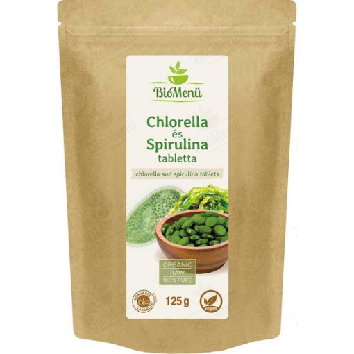 Biomenü Bio spirulina tabletta 125g