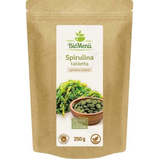 Biomenü Bio spirulina tabletta 250g