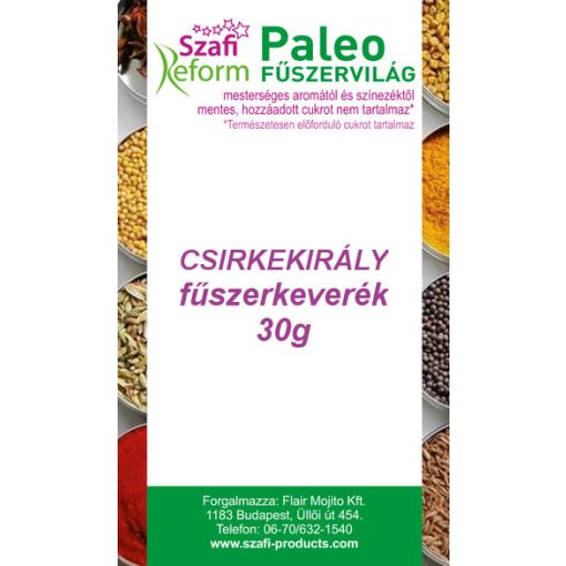 Szafi Reform paleo grillcsirke fűszerkeverék gluténmente 30g