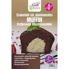 Szafi reform muffin lisztkeverék étcsokoládés 280g