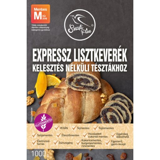 Szafi Free expressz lisztkeverék Kelesztés nélküli tésztákhoz 1000g