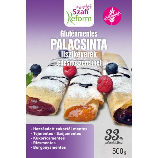 Szafi reform gluténmentes palacsinta lisztkeverék édesi 500g