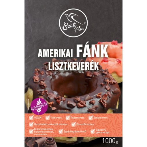 Szafi Free Amerikai fánk lisztkeverék 1000g