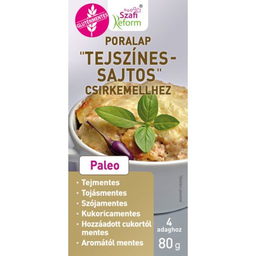 Szafi Reform poralap tejszines-sajtos csirkemellhez 80g