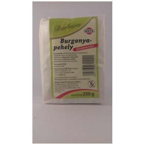 Barbara gluténmentes burgonyapehely 250g