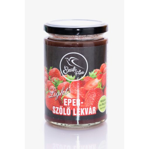 Szafi Free eper-szőlő lekvár light 350g