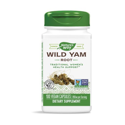 Natures Way Wild Yam Root/mexikói jamgyökér/kapszula 100x