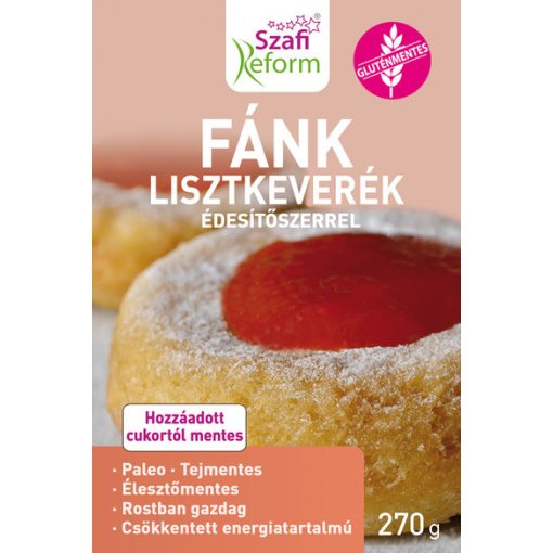 Szafi reform fánk lisztkeverék gluténmentes,édesitőszer. 270g