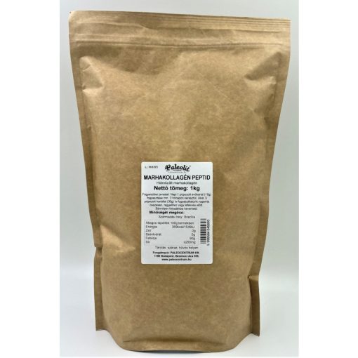 Paleolit Marhakollagén peptid hidrolizált 1kg